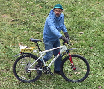 В 2006 на любимом велосипеде